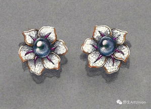 免费领取 1000张珠宝首饰设计步骤图，涵盖线稿、彩铅、水彩与素描手绘素材